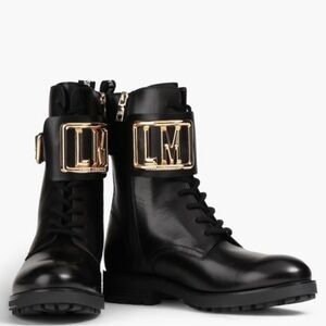 Love Moschino combat boots